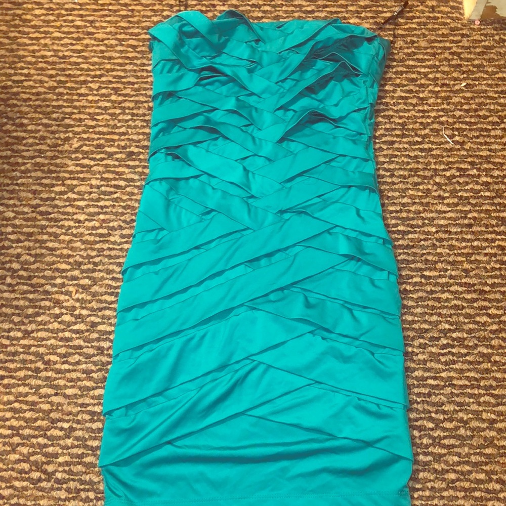 Knee length tight dress